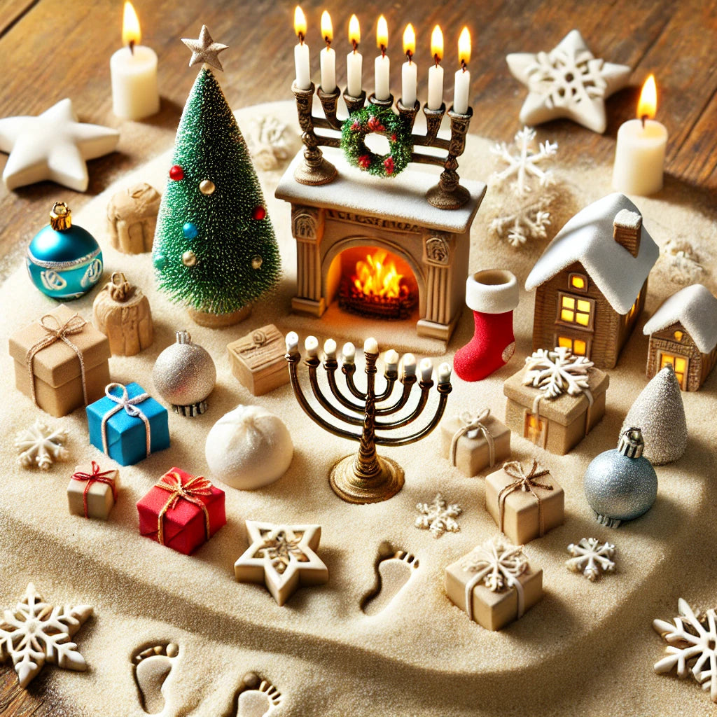 Unpacking the Holidays: Using Sandtray Therapy to Navigate December's Emotional Landscape