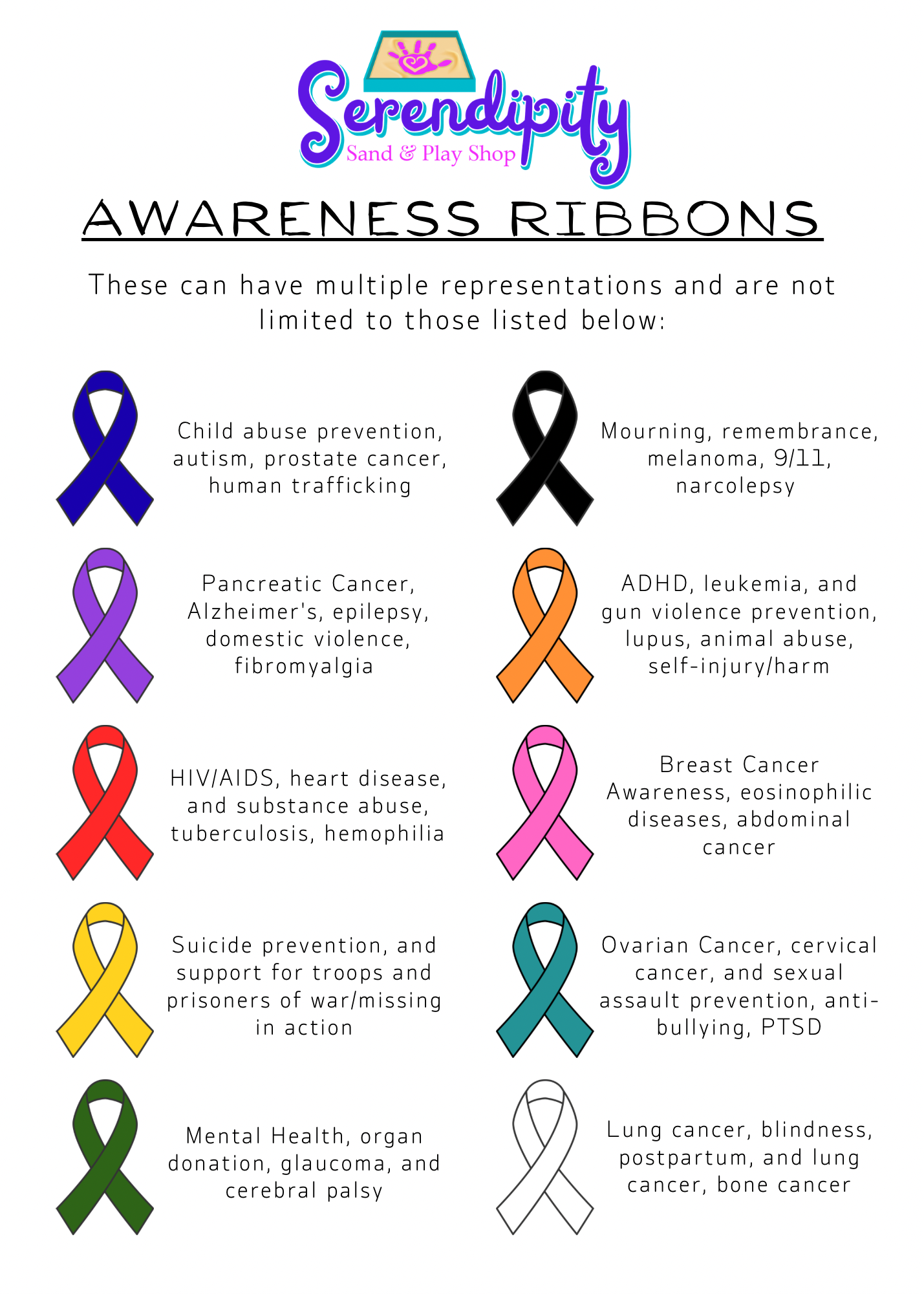 Awareness Ribbon Bundle