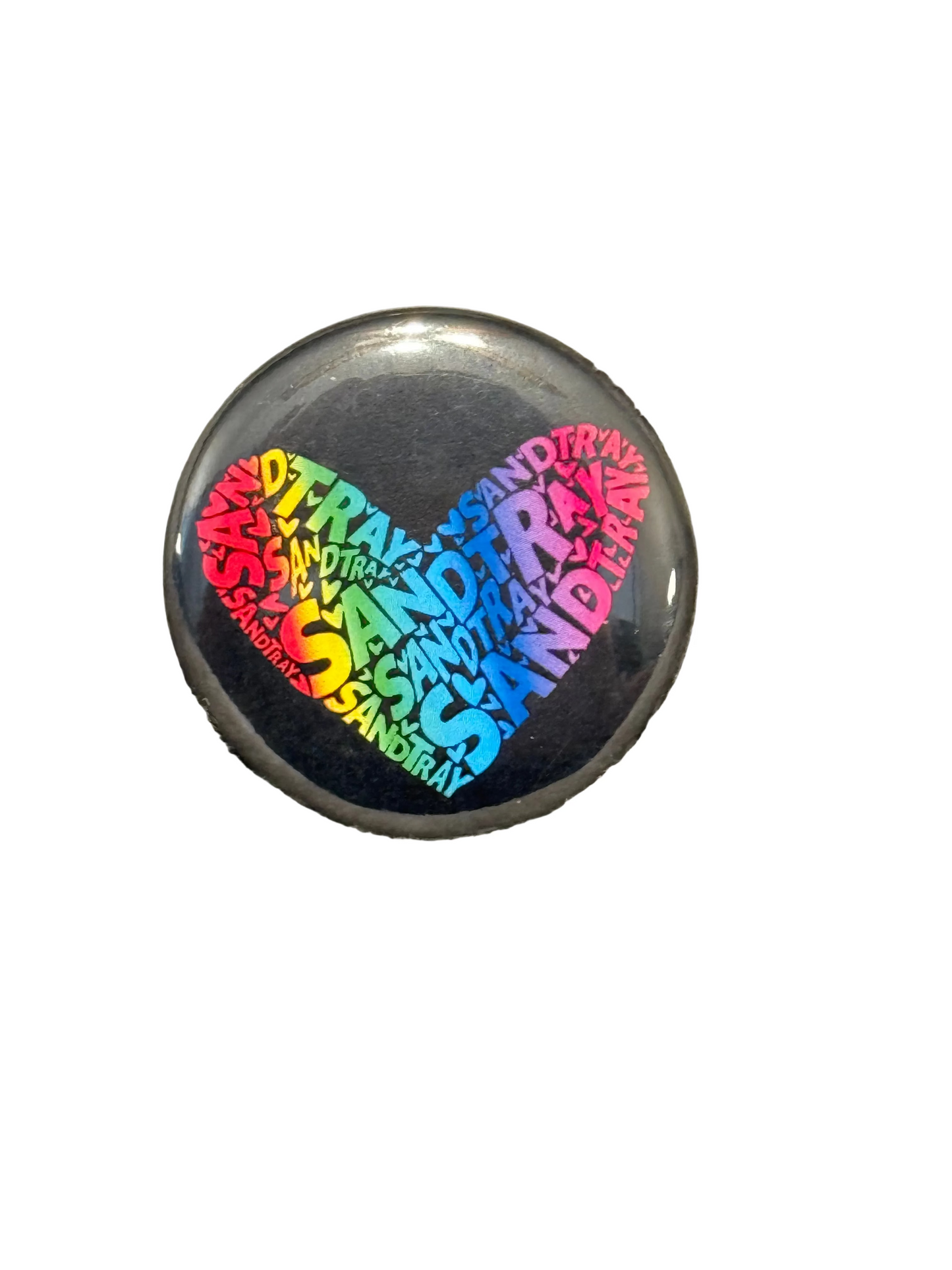 Pin: Rainbow Sandtray Heart