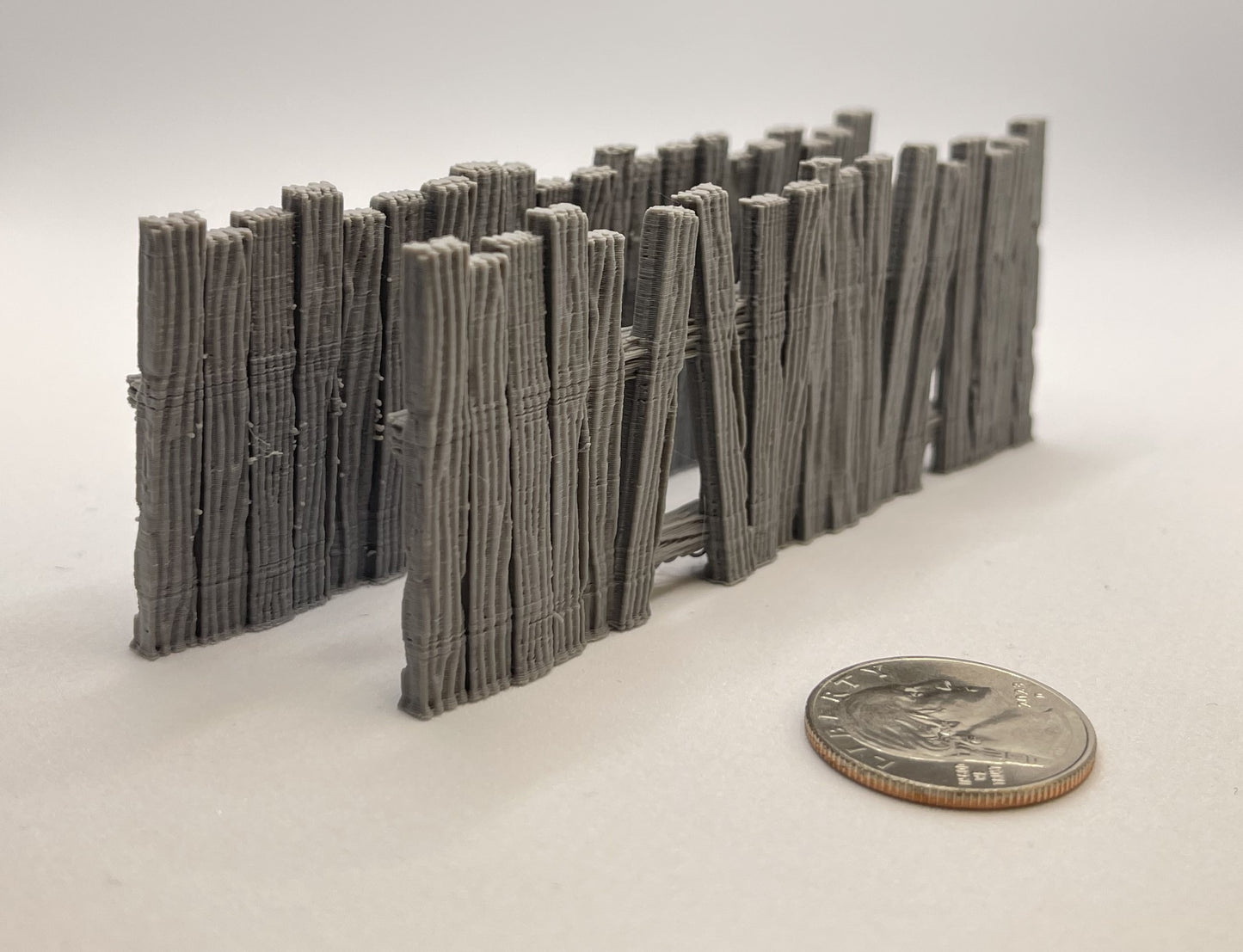 Gray Fences (Set of two)