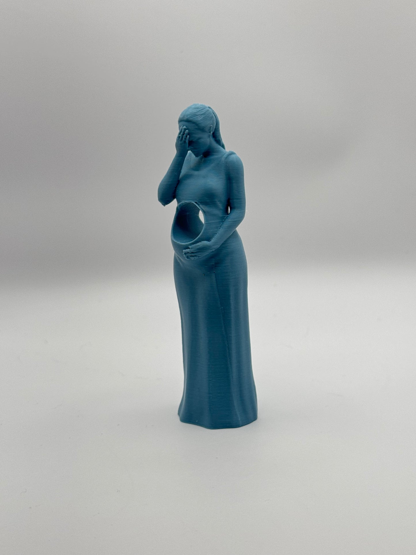 Empty Womb Figure (Caucasian Female)