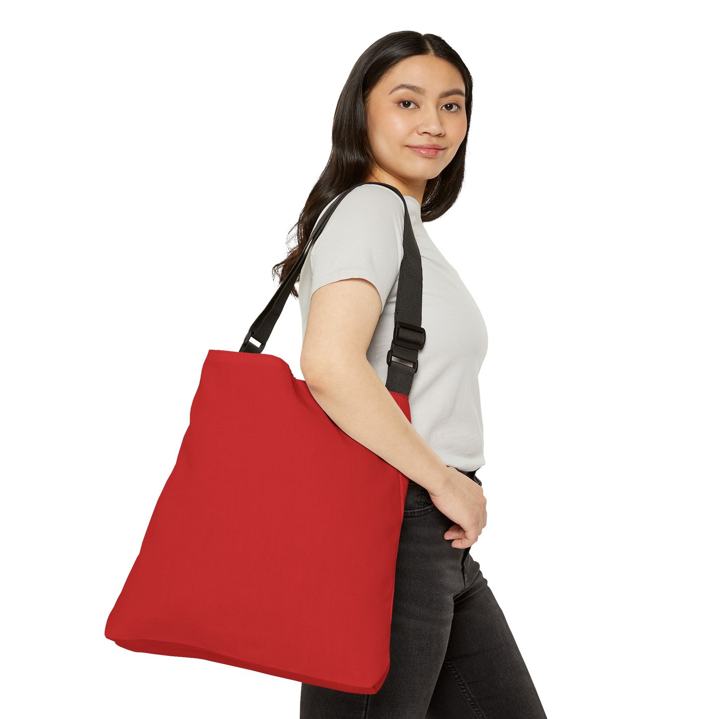 Adjustable Tote Bag — “Super Sandtray Therapist” Red Therapy Tote