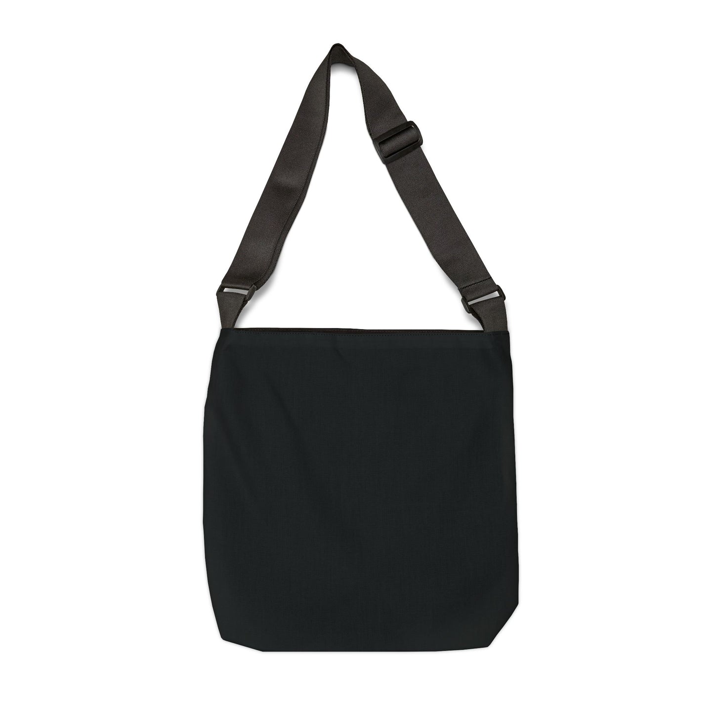 Adjustable Tote Bag — “Super Sandtray Therapist” Black Therapy Tote