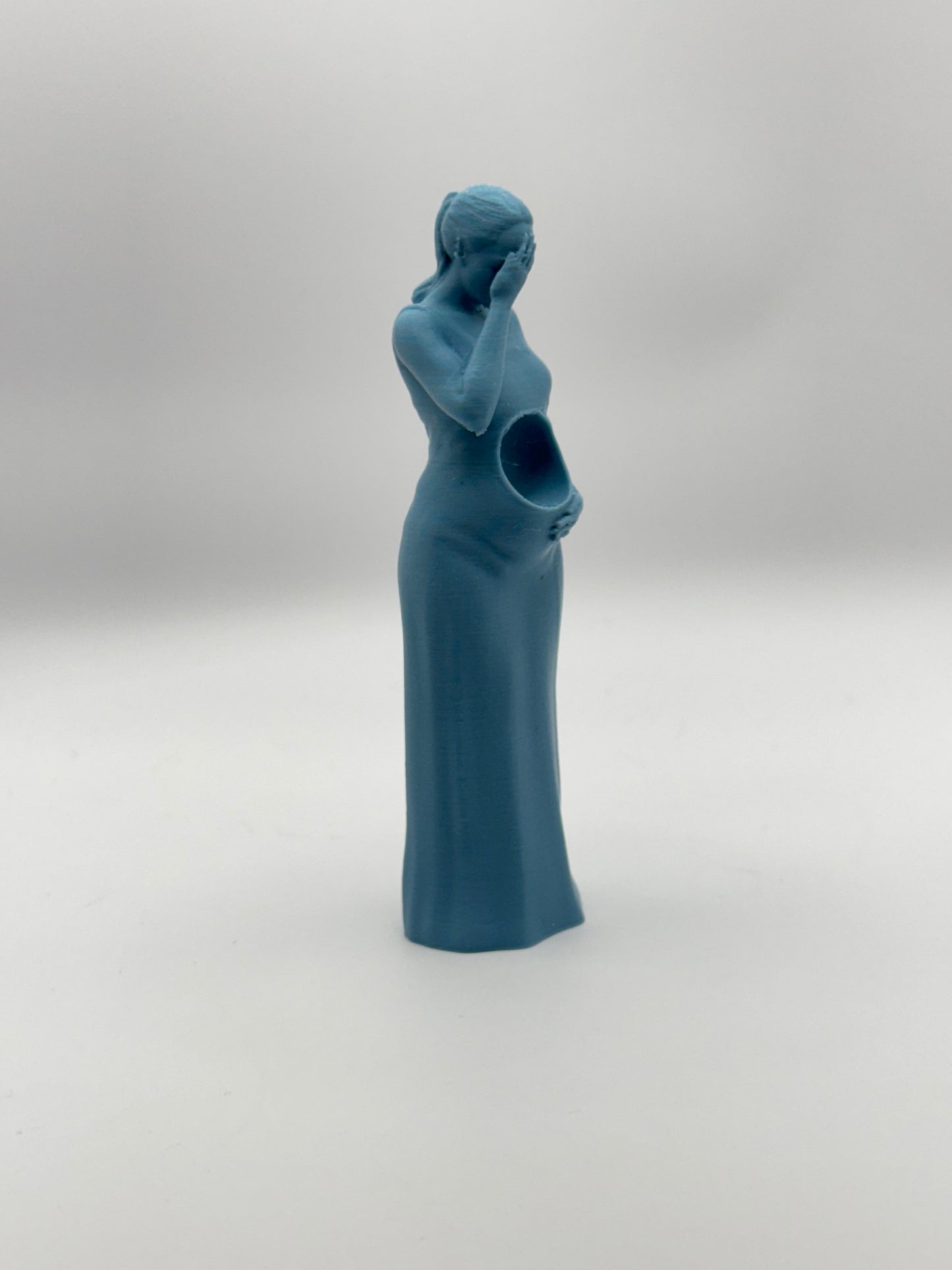 Empty Womb Figure (Caucasian Female)
