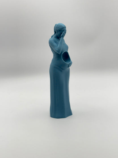 Empty Womb Figure (Caucasian Female)