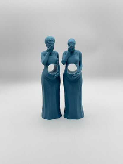 Empty Womb Figure (Caucasian Female)
