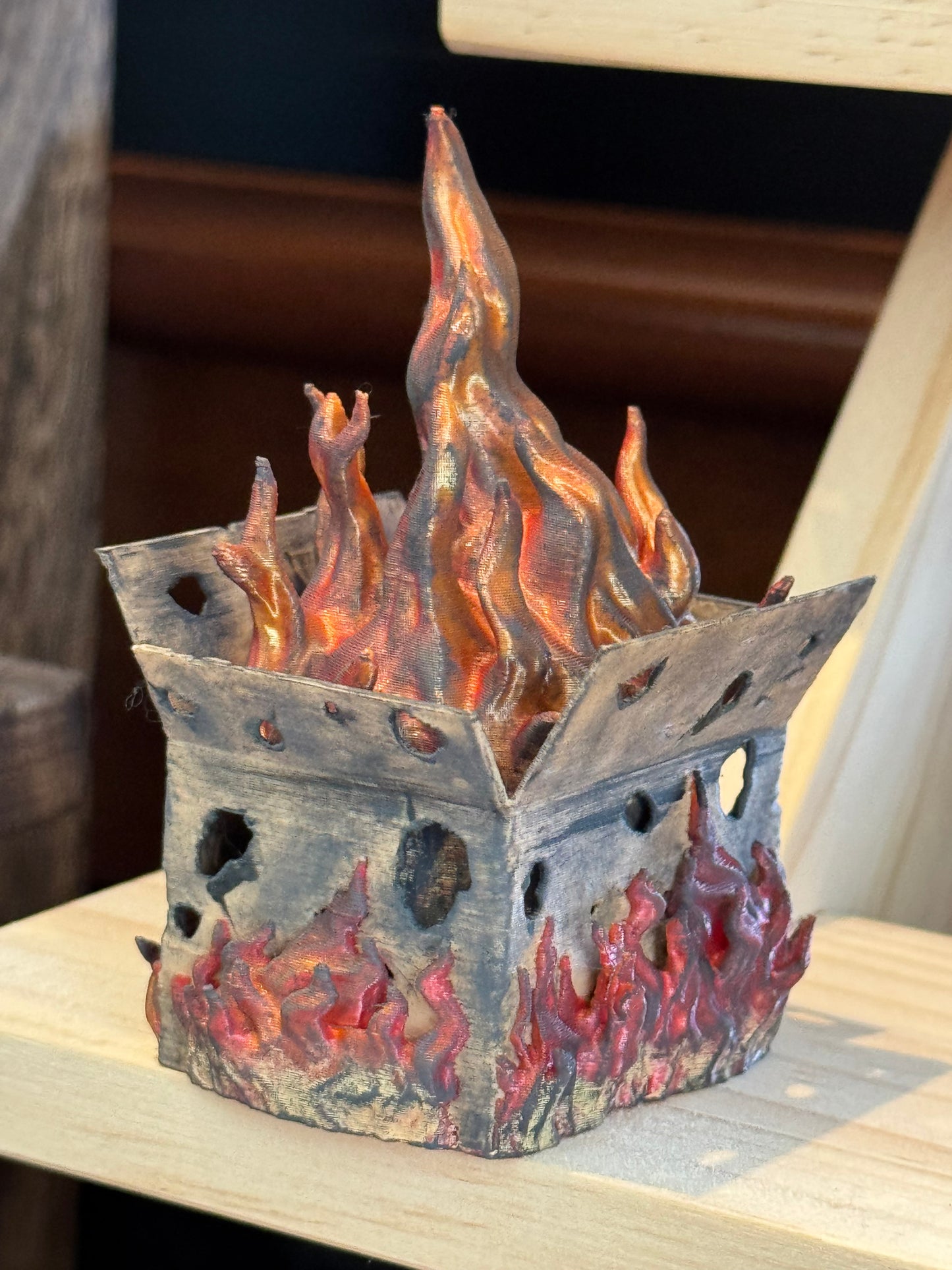 Burning the Box: A symbol of Becoming