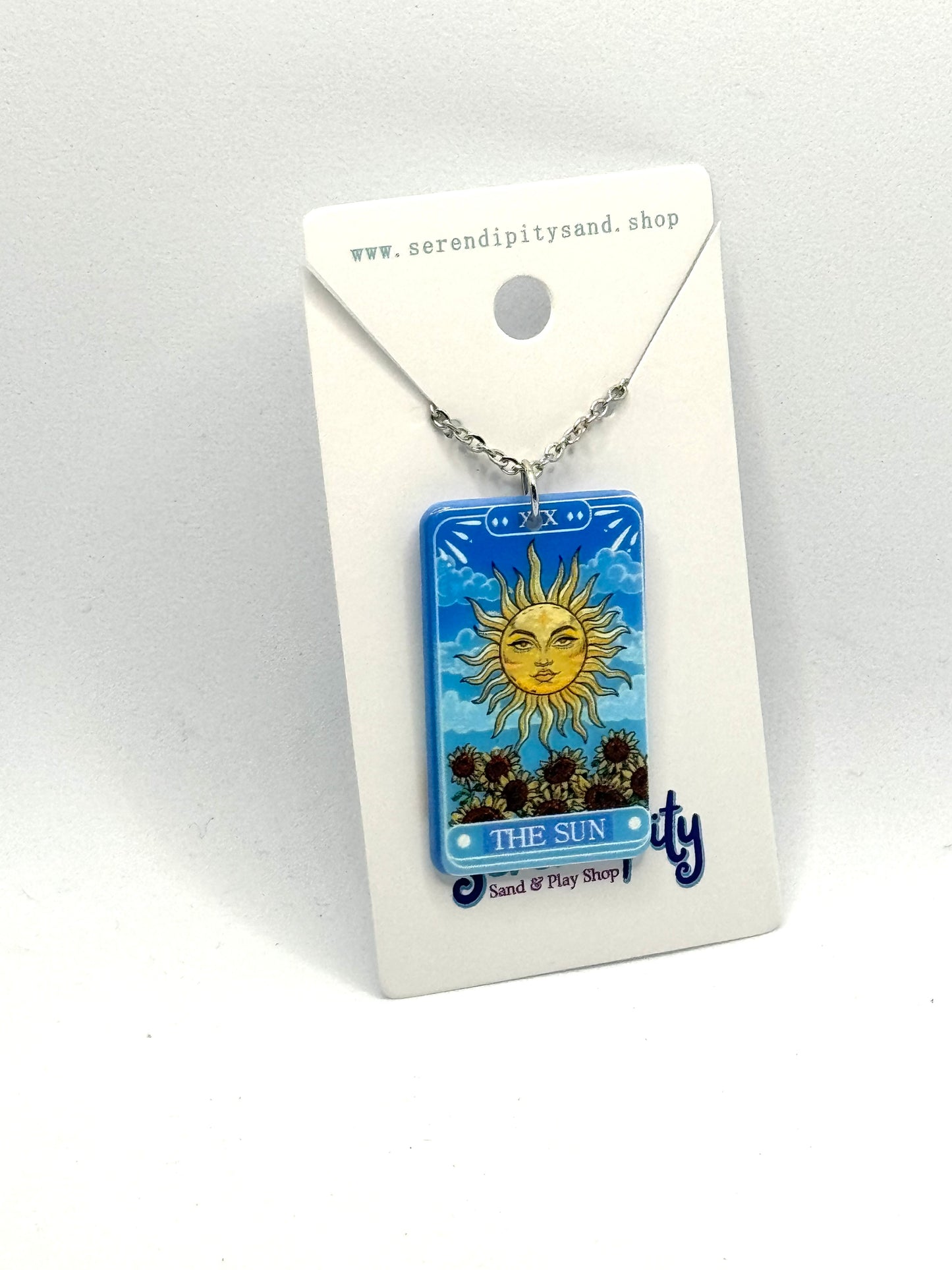 Tarot Necklace: The Sun