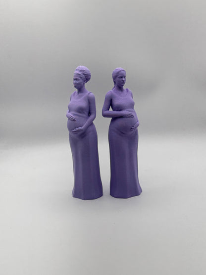 Pregnant Figure (Caucasian Female)