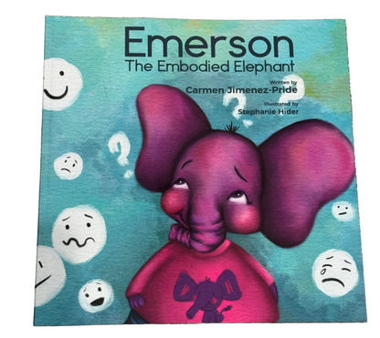 Emerson the Embodied Elephant Book (Hardcover)
