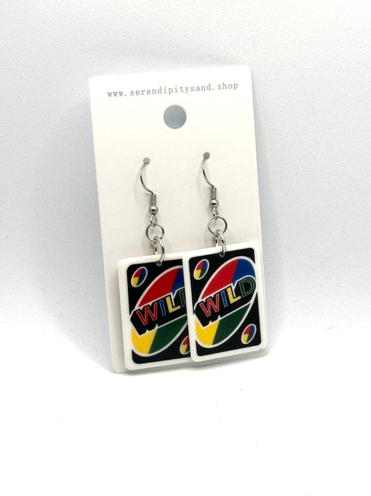 Uno Earrings: Wild