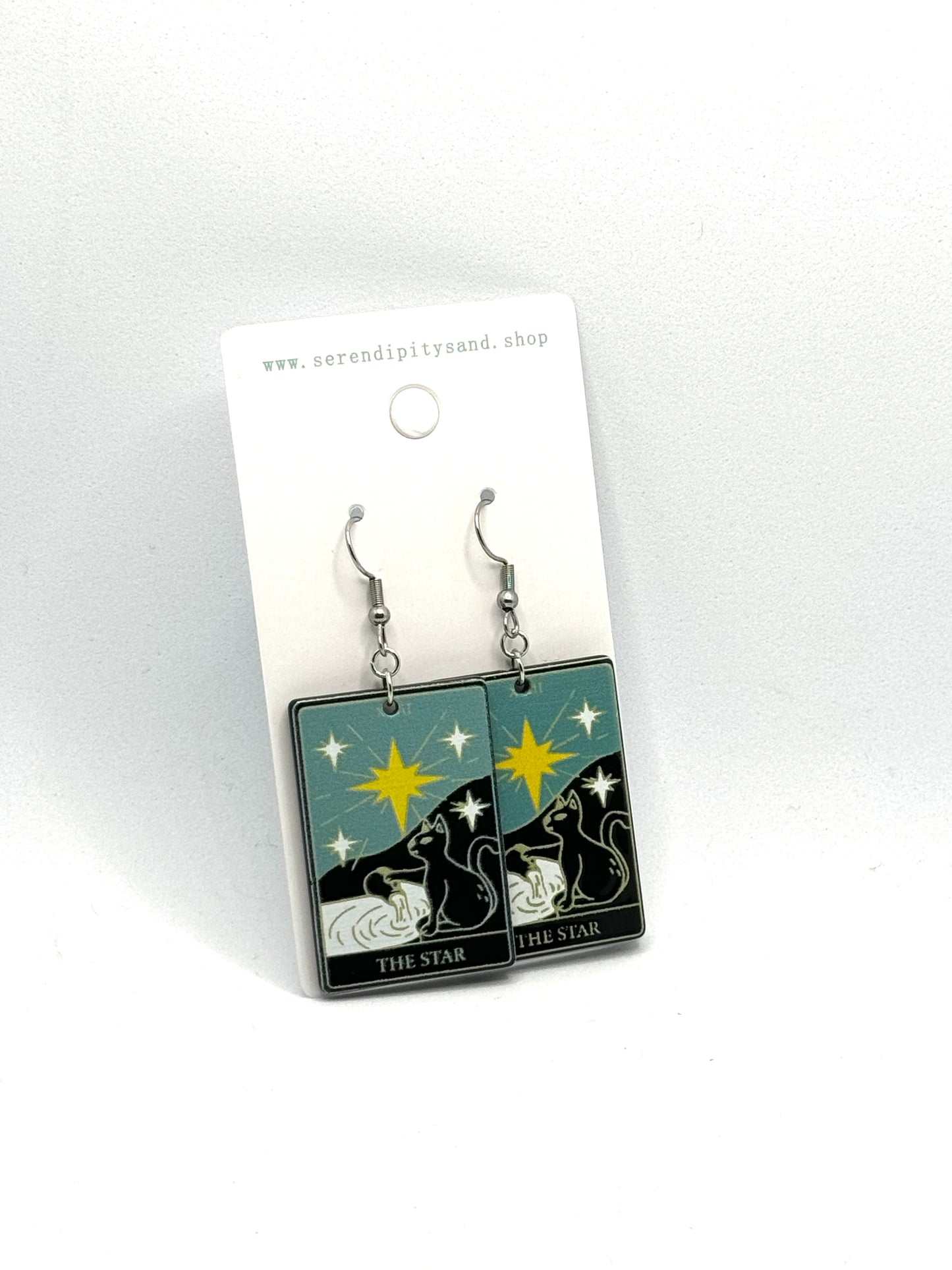 Tarot Earrings: The Star