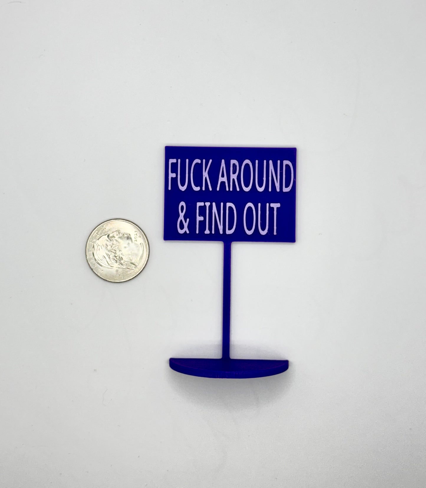 Carmen’s FAFO sign