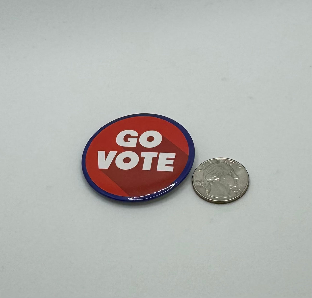 Go Vote Pin