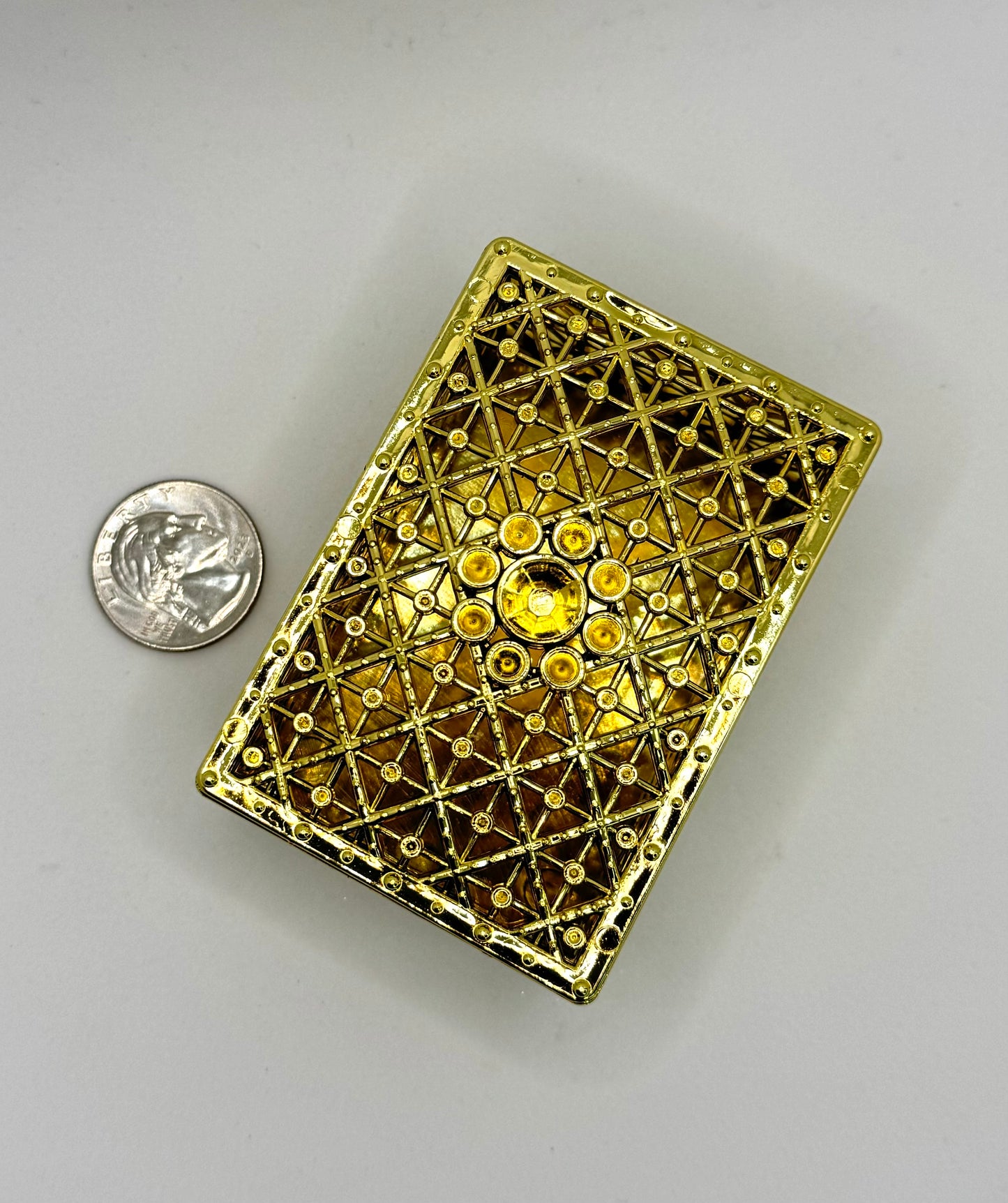 Small Gold Treasure Box