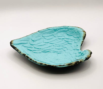 Blue Angel Wing Heart Tray