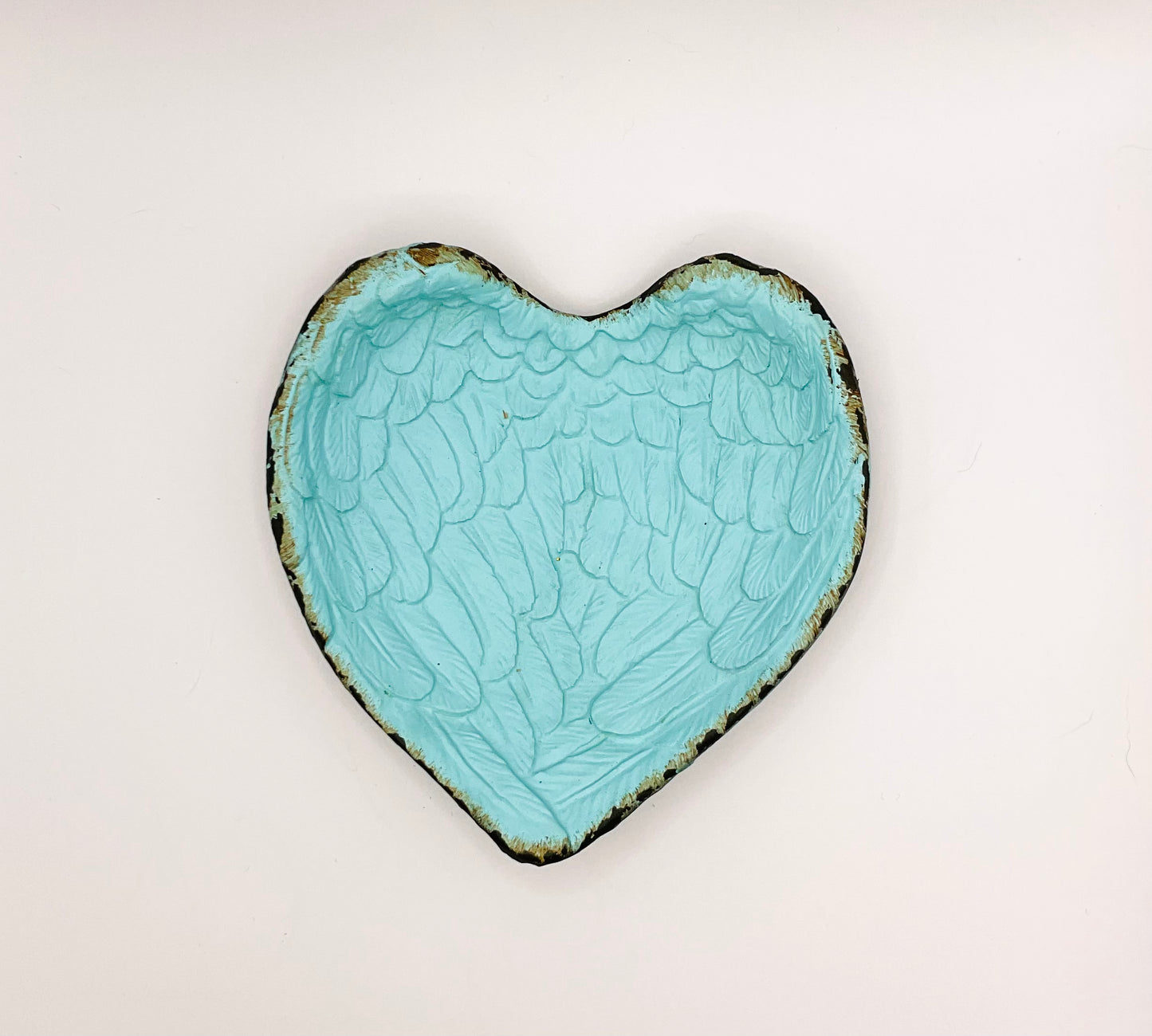 Blue Angel Wing Heart Tray