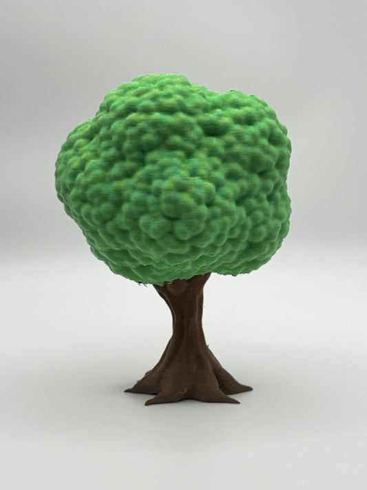 Round Green Tree