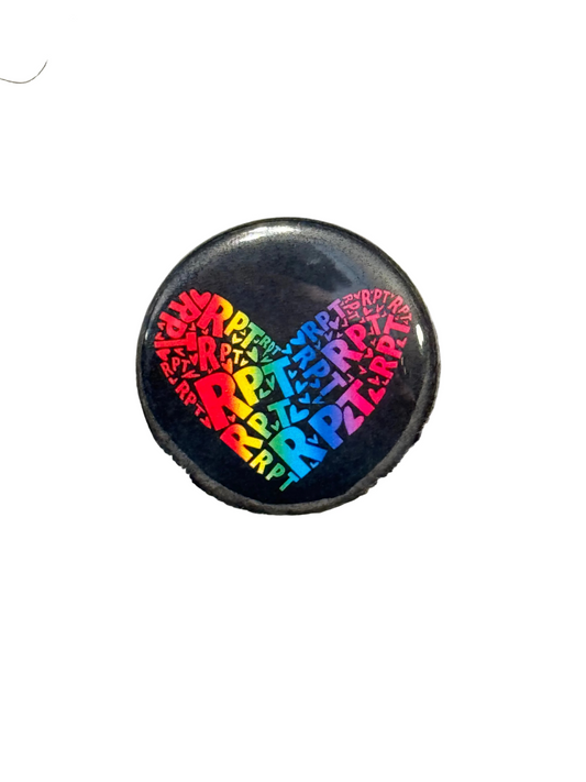 Pin: Rainbow RPT Heart