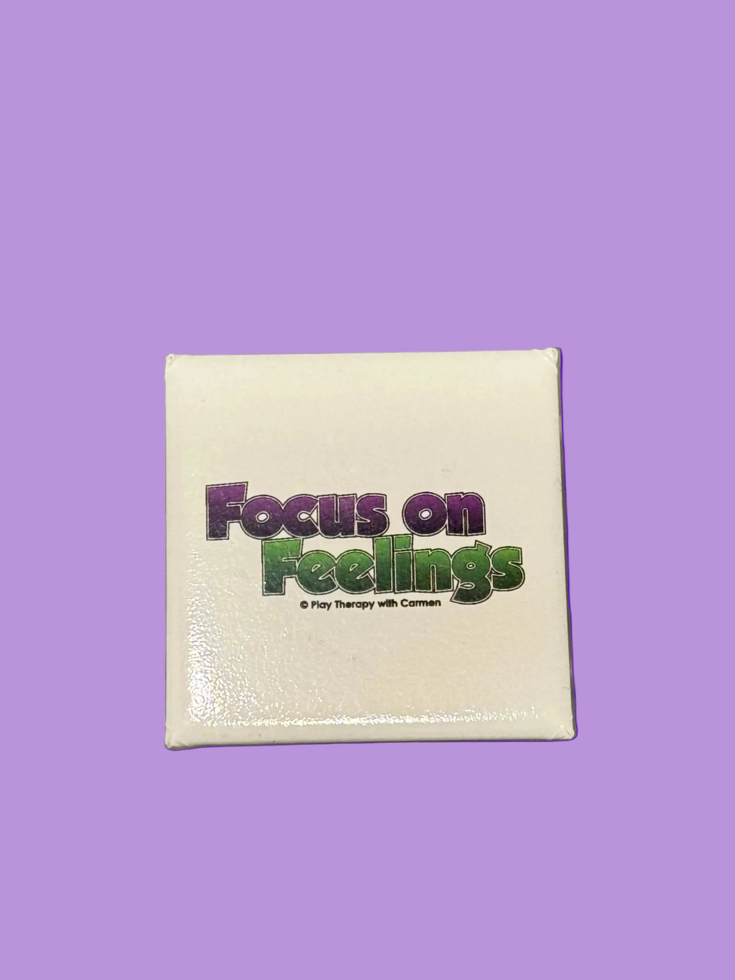 Pin: Square Focus on Feelings
