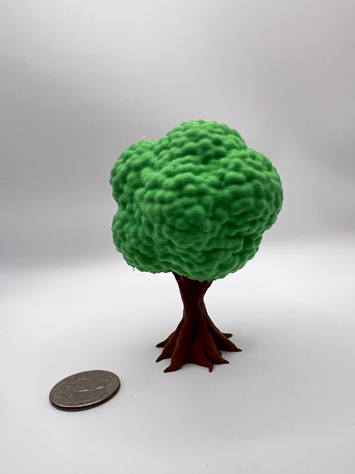 Round Green Tree