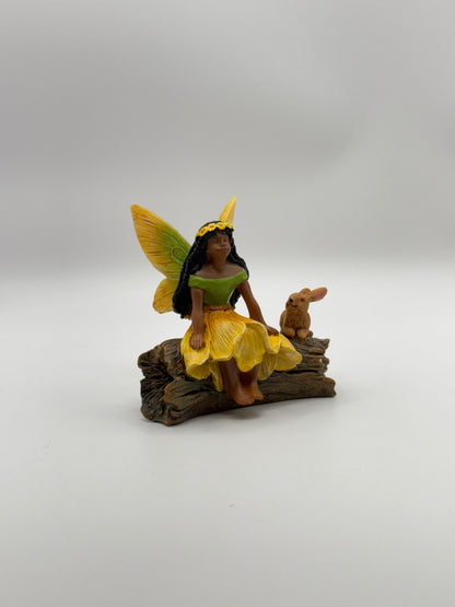 Fairy & Friend on Log