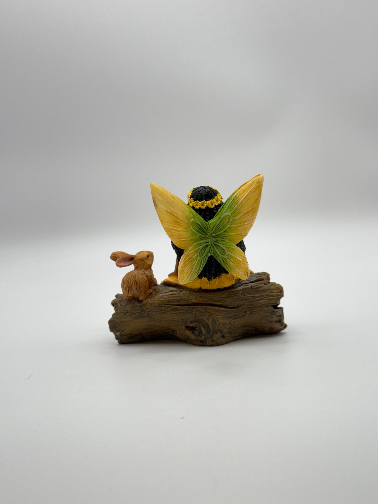 Fairy & Friend on Log
