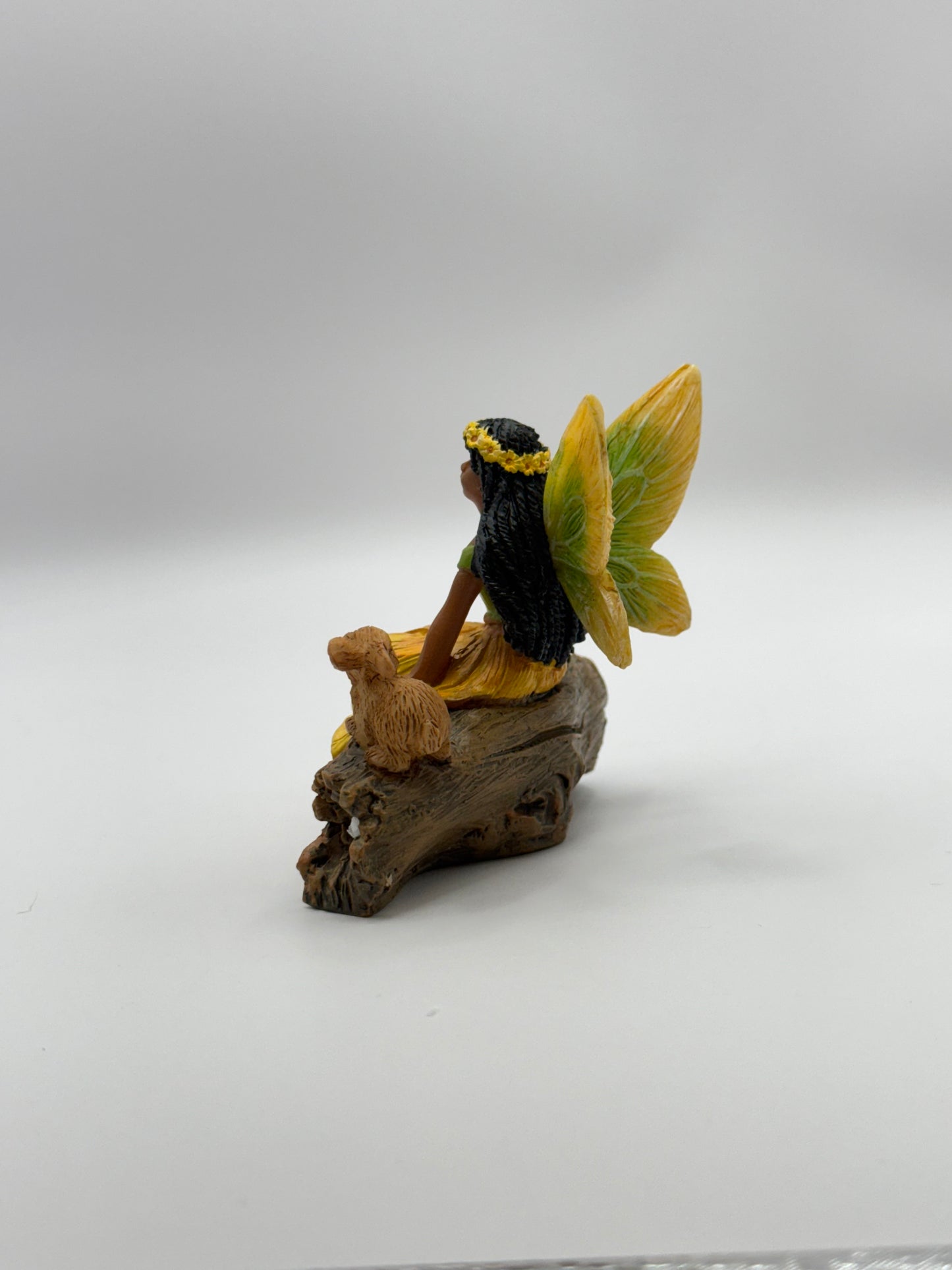 Fairy & Friend on Log