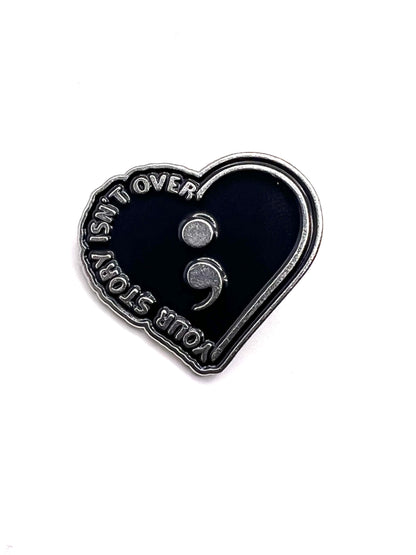 Your Story Isn't Over lapel Pin