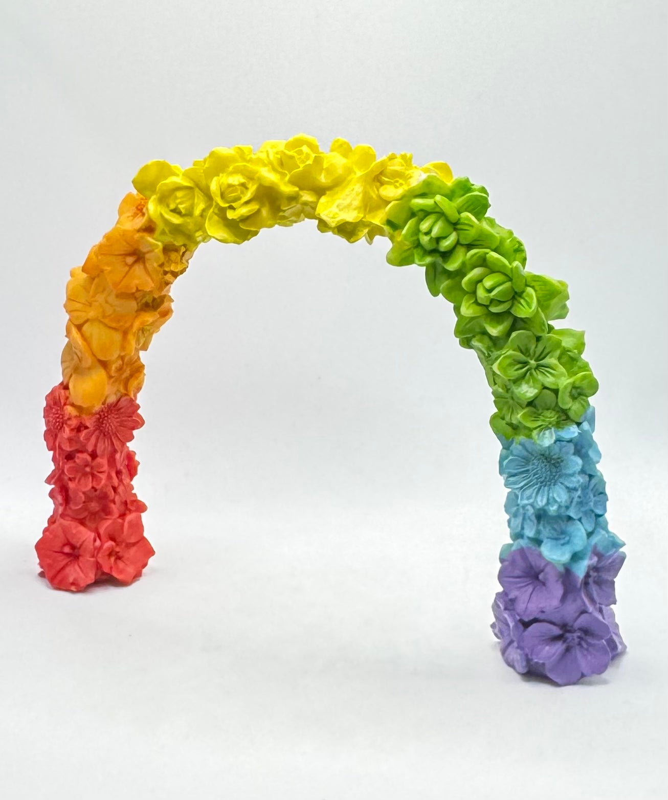 Rainbow Flower Arch