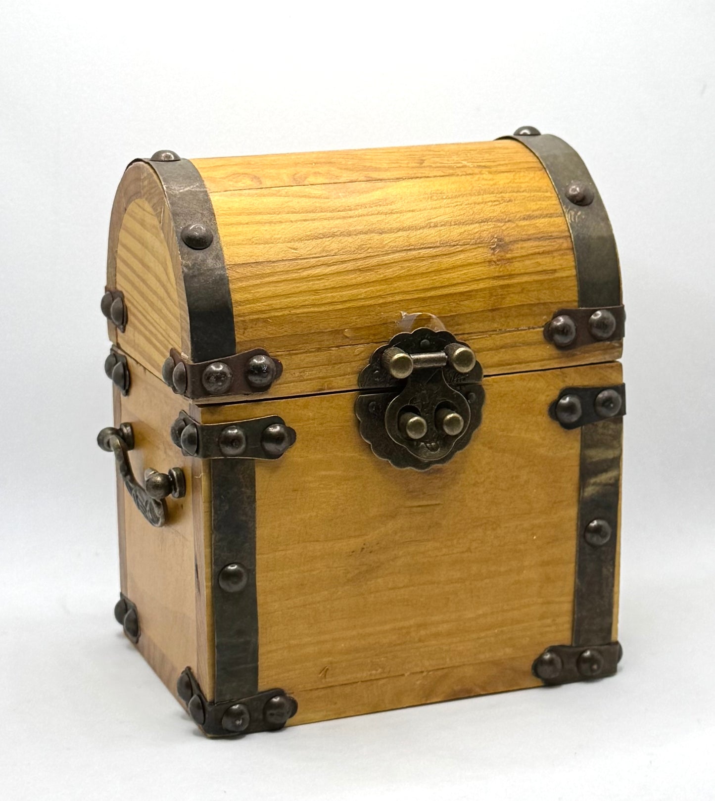 Large Wooden Treasure Chest