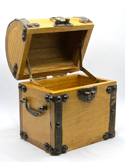 Large Wooden Treasure Chest