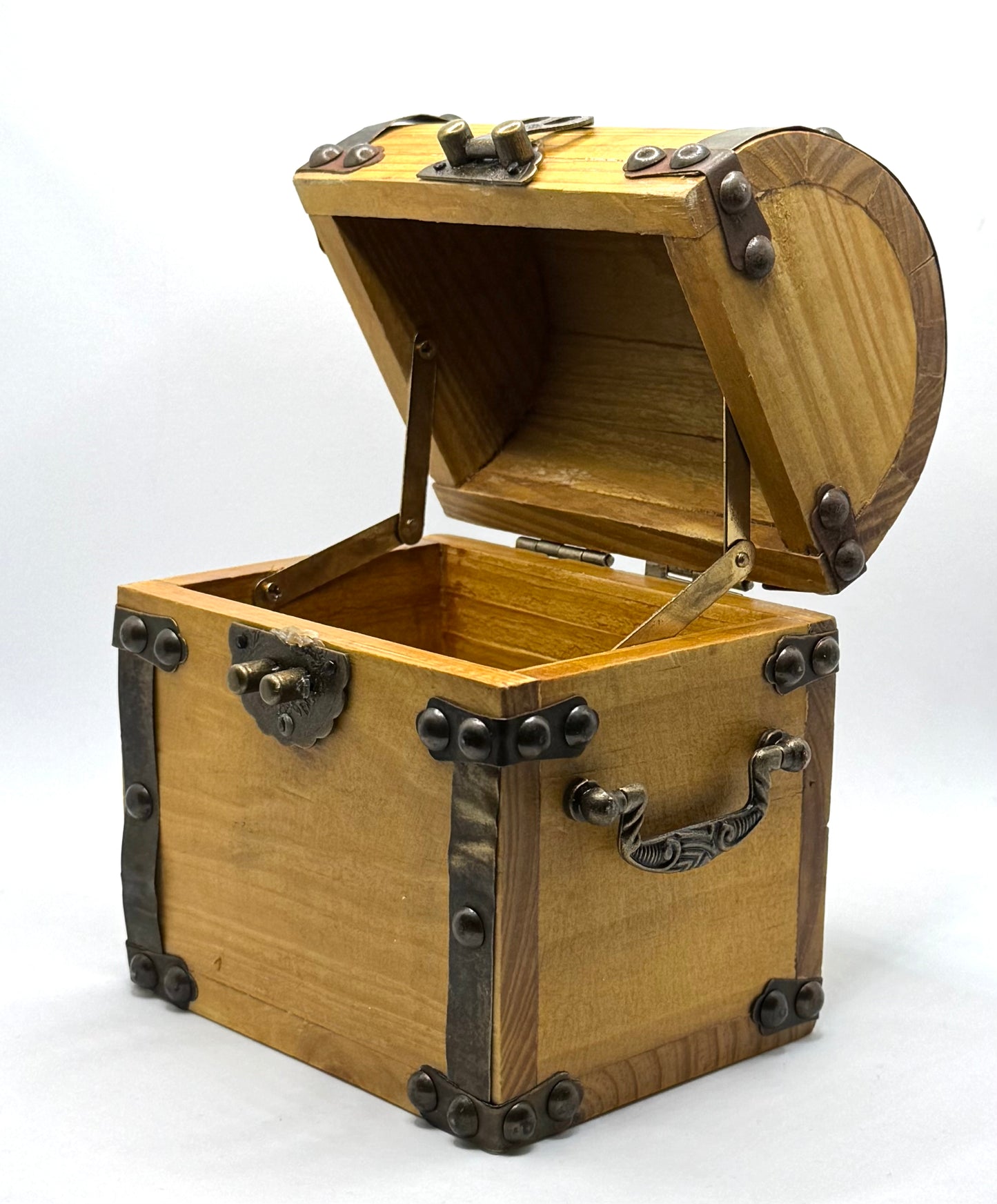 Large Wooden Treasure Chest