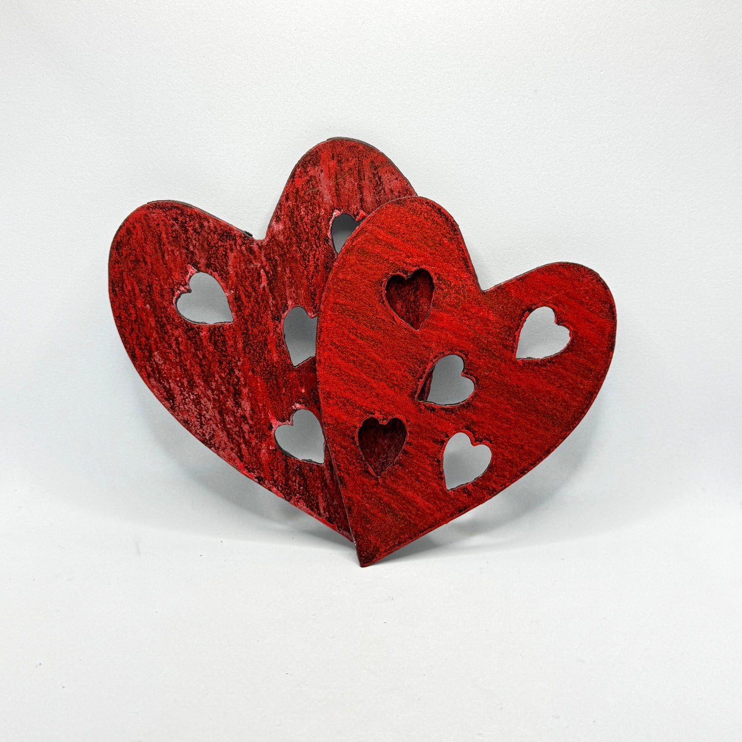 Lg Metal Heart Magnet