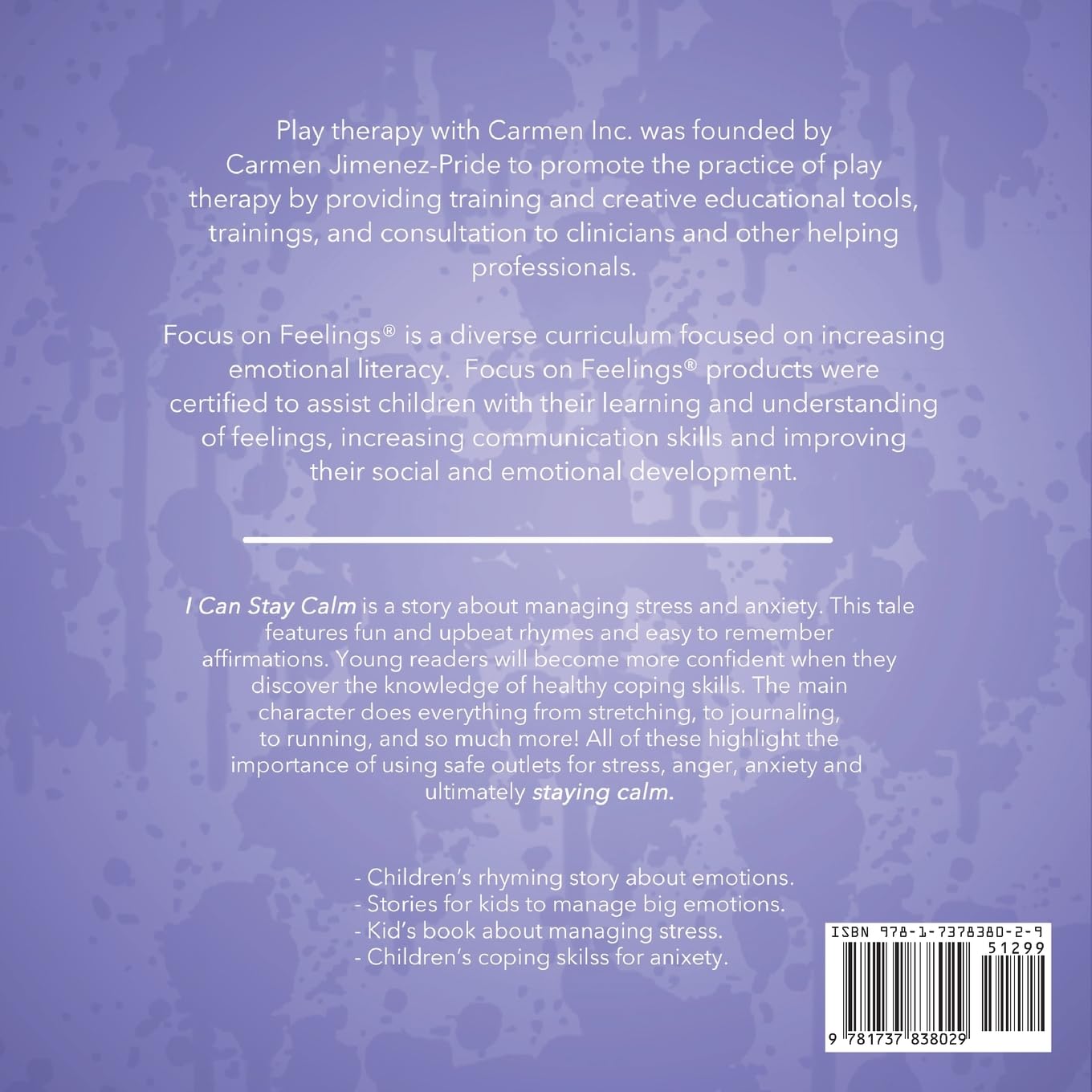 Focus on Feelings(R): I Can Stay Calm (Paperback Book)
