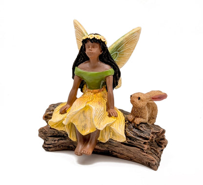 Fairy & Friend on Log