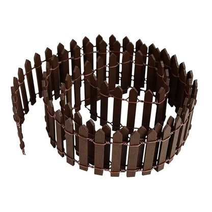 Bendable Wooden Fence (Brown)