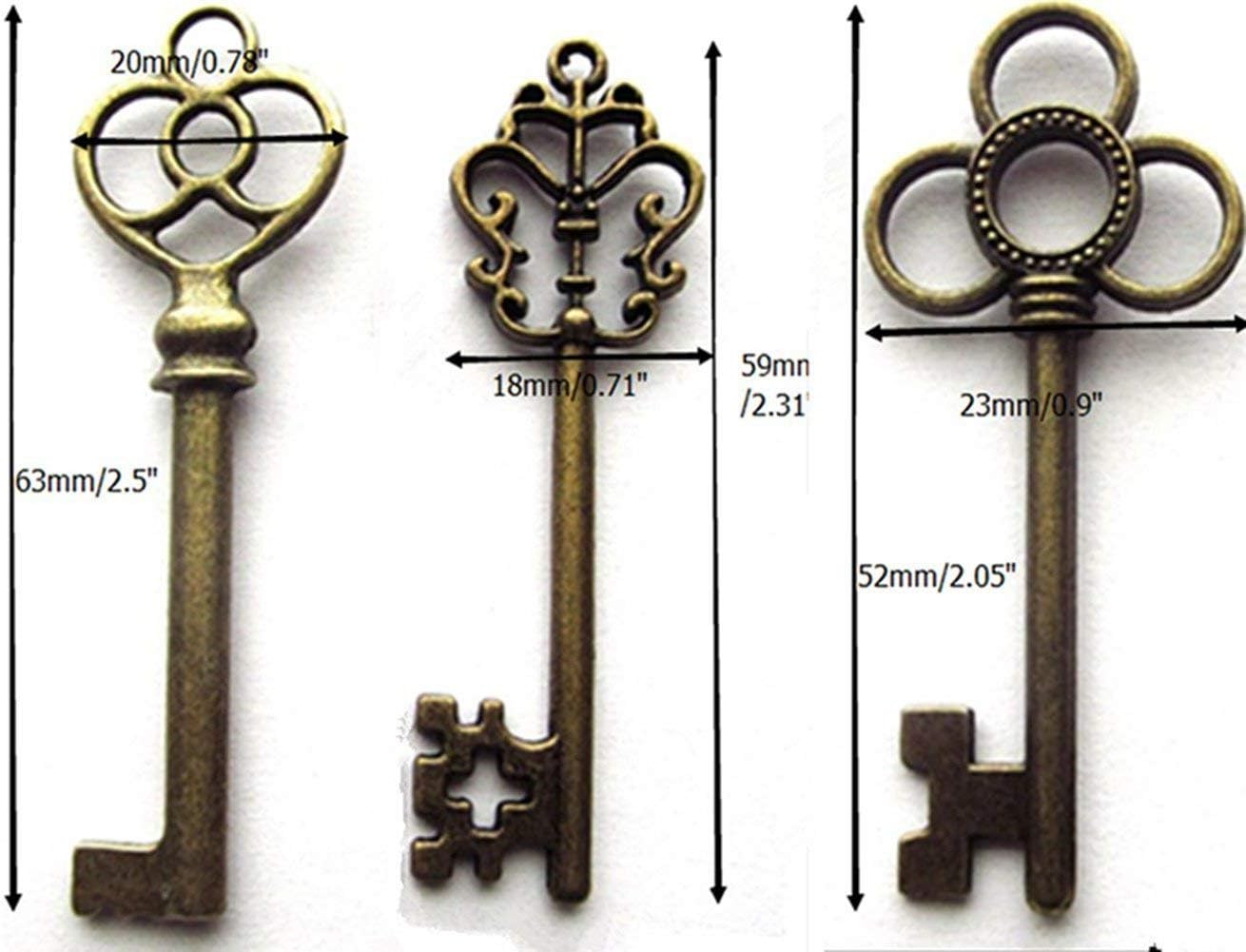 Brass Antique Keys