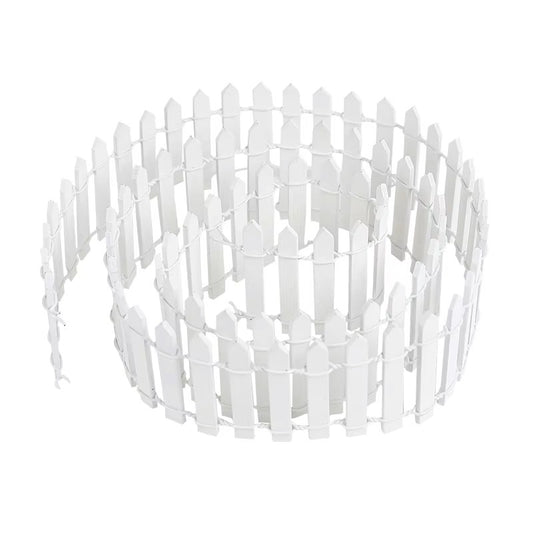 Bendable Wooden Fence (White)